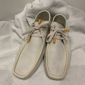 LOUIS VUITTON Mens Loafers - White Leather